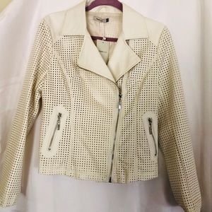 Off White/Ivory Perfect for Spring Vegan Jacket